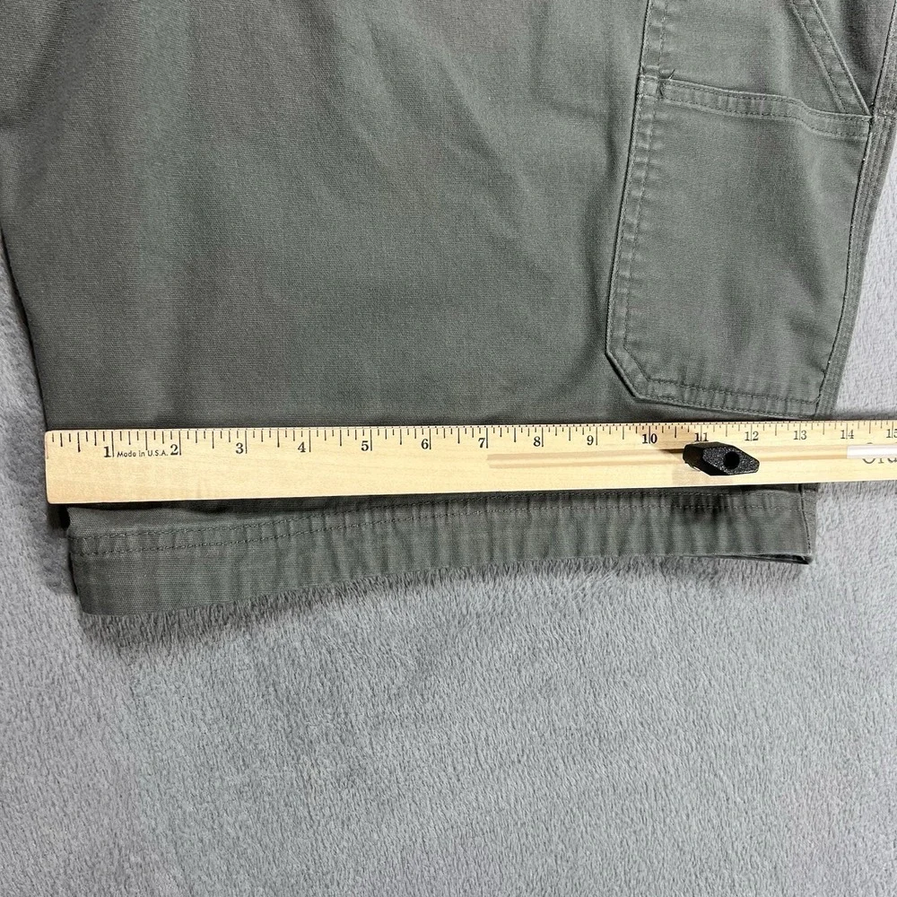 Duluth Trading Shorts Mens 44 Green Cargo 11